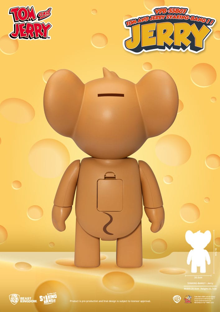 TOM & JERRY  - Jerry - SYAKING Bank 30cm