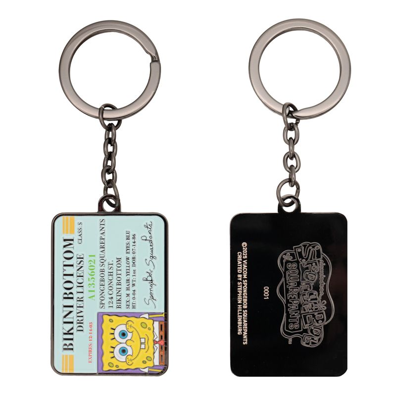 SPONGEBOB SQUAREPANTS - Driver License - Limited Edition Keyring
