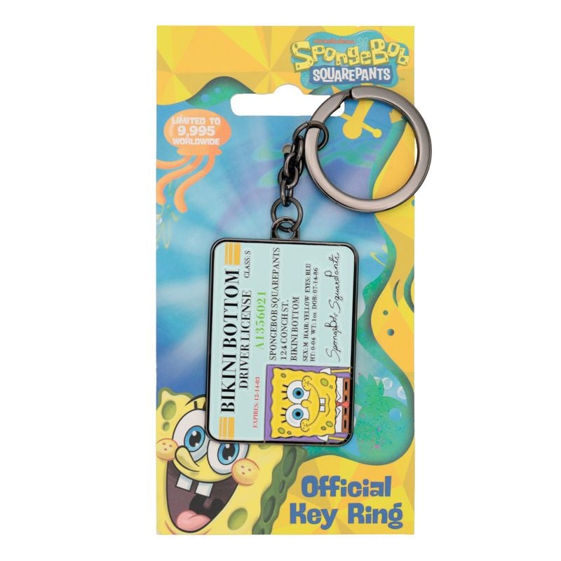 SPONGEBOB SQUAREPANTS - Driver License - Limited Edition Keyring