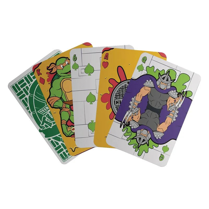 TEENAGE MUTANT NINJA TURTLES - Playing Cards CDU Containing 12 Packs