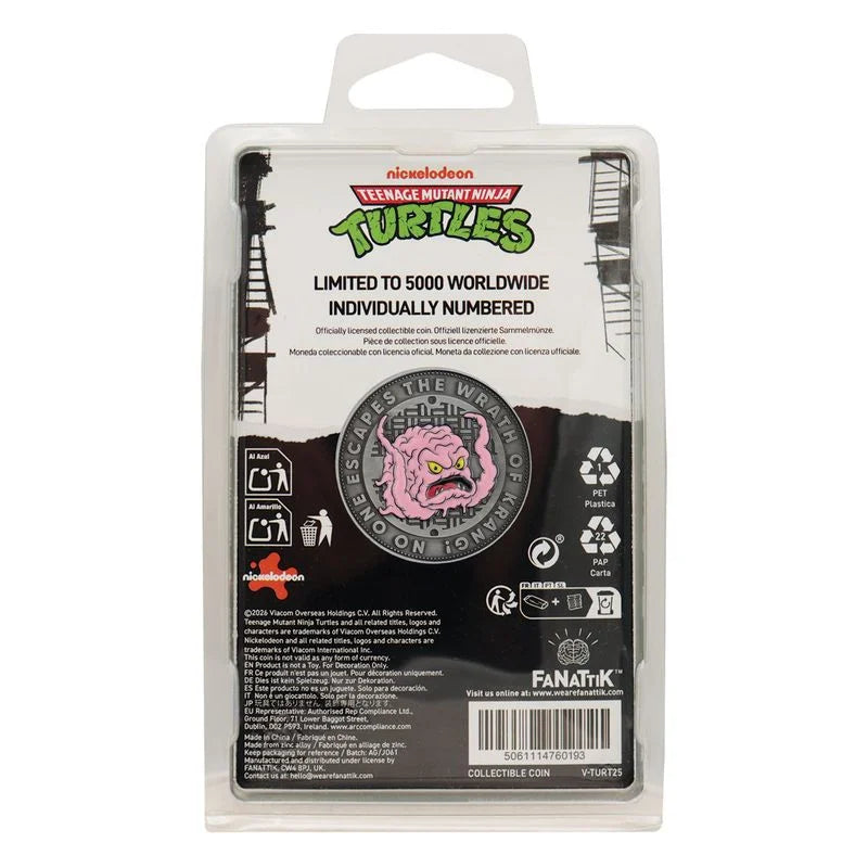 TEENAGE MUTANT NINJA TURTLES - Kang - Limited Edition Coin