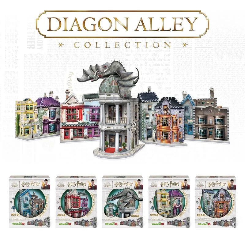 HARRY POTTER - Puzzle 3D - Gringotts Bank  - 300 Pces