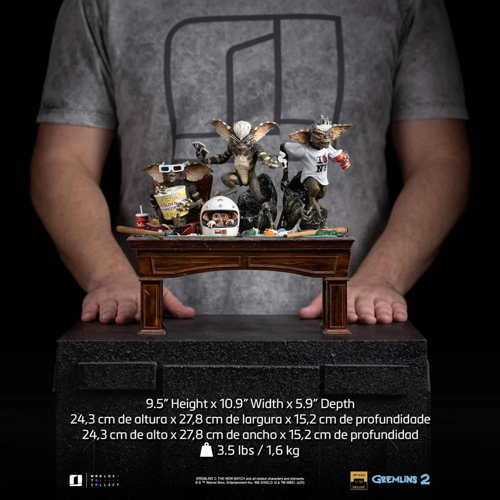 GREMLINS 2 - Gremlins Diorama - Statue Art Scale 1/10 24.3cm