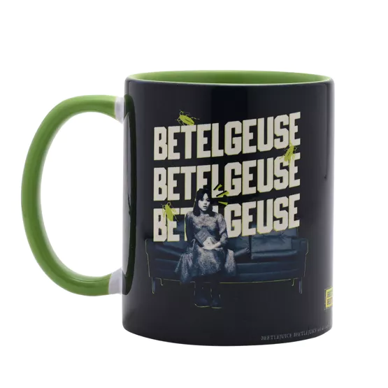 BEETLEJUICE - Black&Green - Astrid - Inner Colored Mug - 10Oz