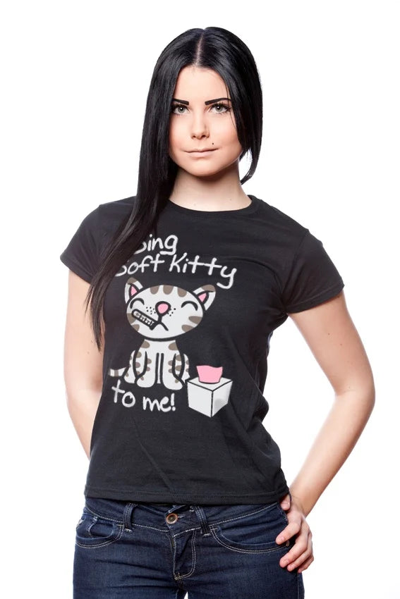 THE BIG BANG - T-Shirt GIRL Sing Soft Kitty For Me (L)