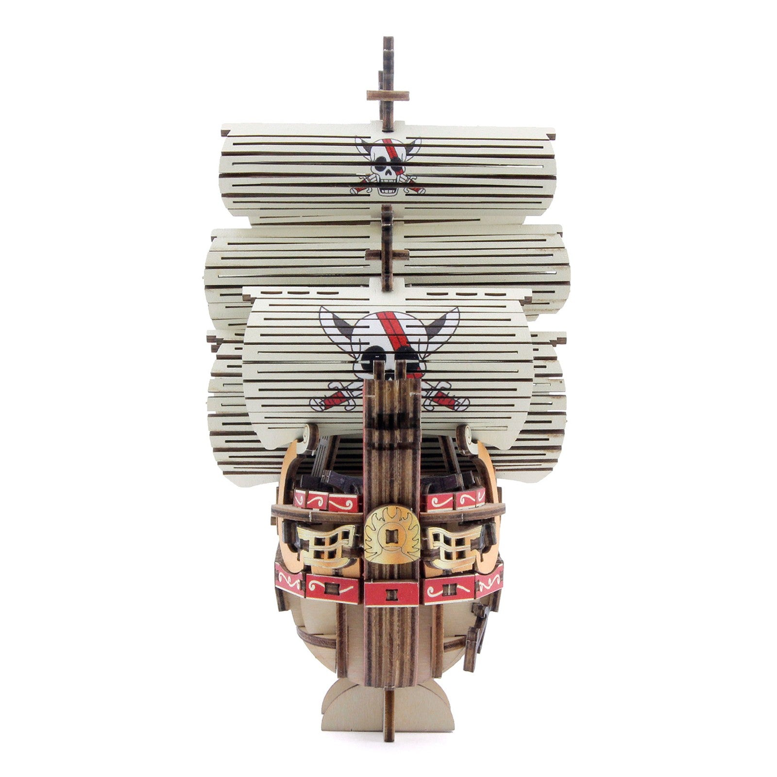 ONE PIECE - Red Force - Wood Model Kit 14x7.1x13.7cm