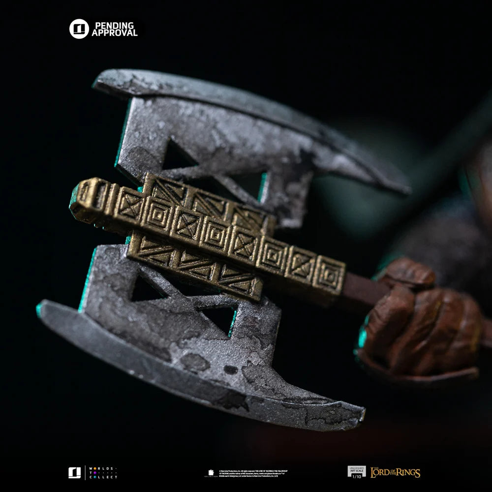 LOTR - Gimli - Statue Unleashed Art Scale 1/10 25.3cm