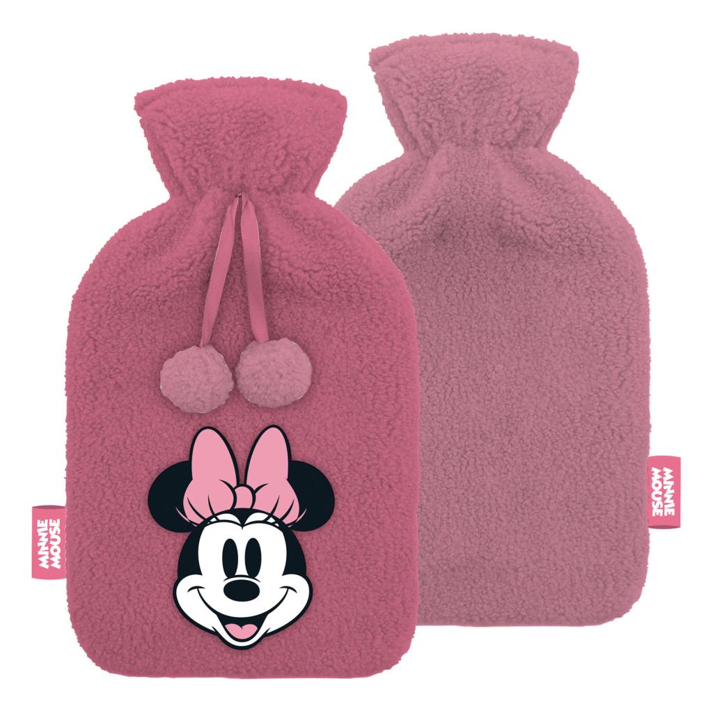 MINNIE - Plush & Embrosed Hot-Water Botlle