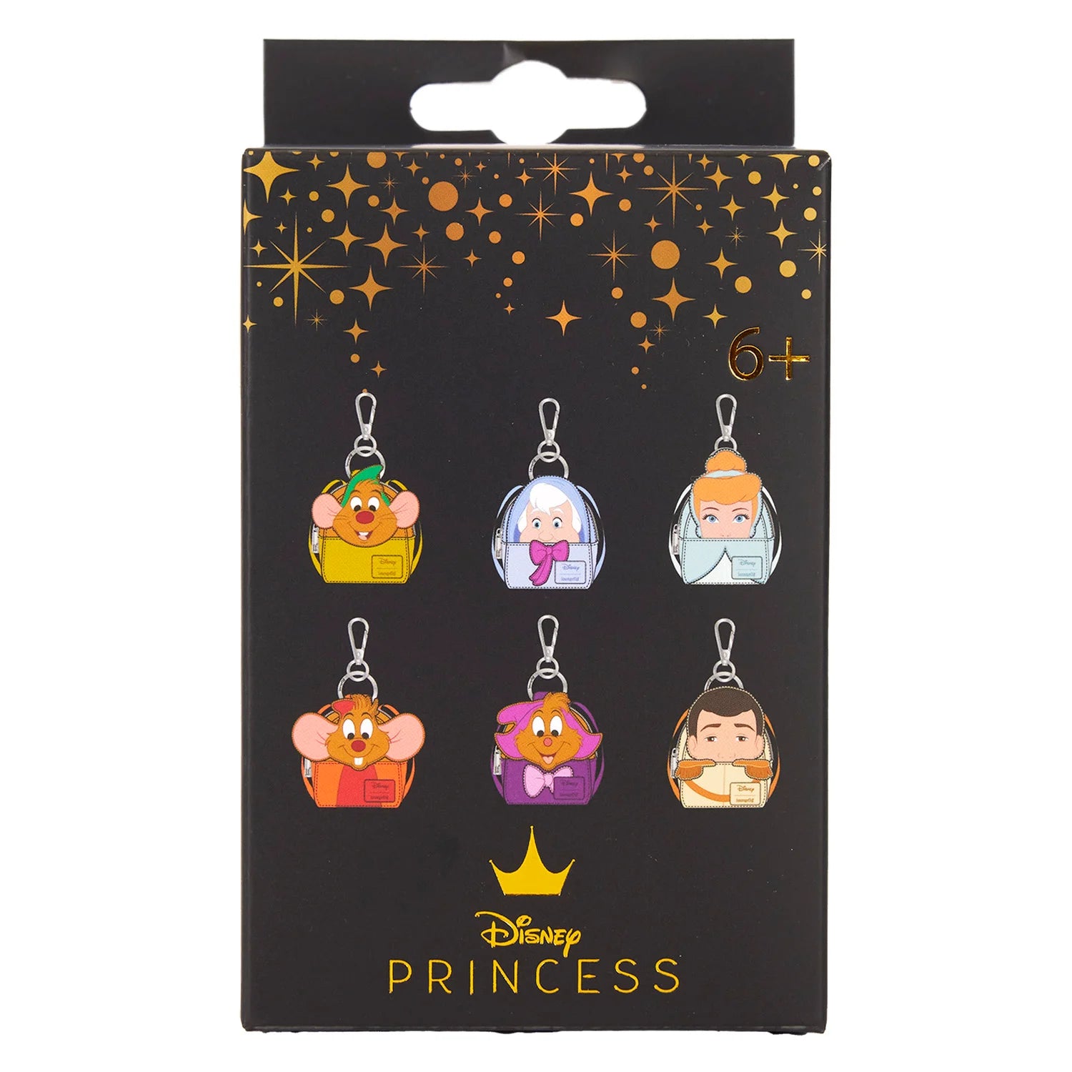 CINDERELLA - Funko Mistery Box Mini Backack Keychain - 75 Ann. -12 pcs