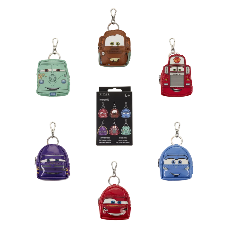 CARS 20TH ANNIV. - Mini Backpack Bag Charm Loungefly Mystery Box