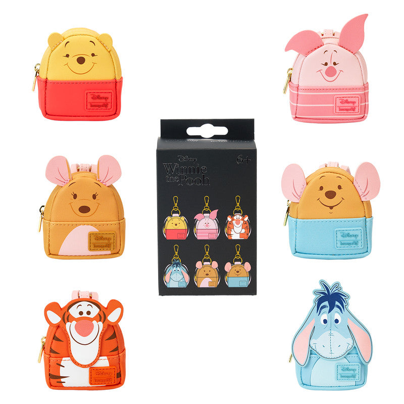 DISNEY - Winnie - Mini Backpack Bag Charm Loungefly Mystery Box
