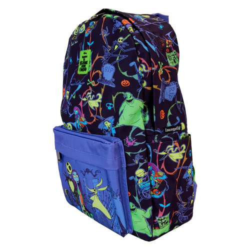 DISNEY - Nightmare Before Christmas - Nylon Backpack LoungeFly
