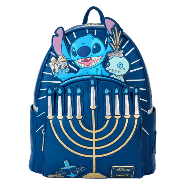 LILO & STITCH - Light Up Menorah Sticth - Mini Backpack Loungefly