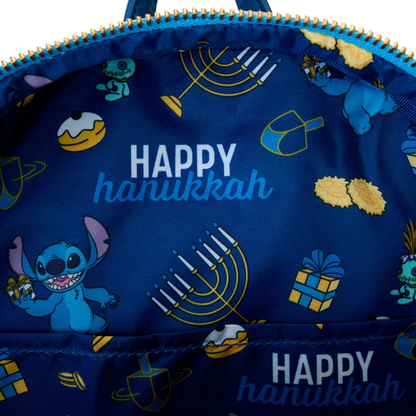 LILO & STITCH - Light Up Menorah Sticth - Mini Backpack Loungefly