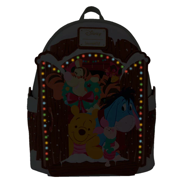 WINNIE THE POOH - Holiday Scene - Mini Backpack LoungeFly