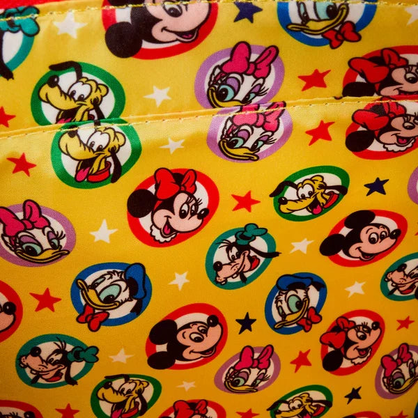 DISNEY-Mickey & Friend -Mini Backpack & Tote Bag convertible Loungefly