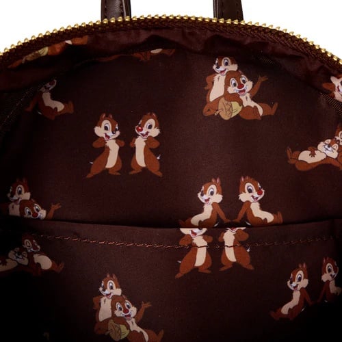 DISNEY - Chip and Dale "Quilted" - Mini Backpack LoungeFly