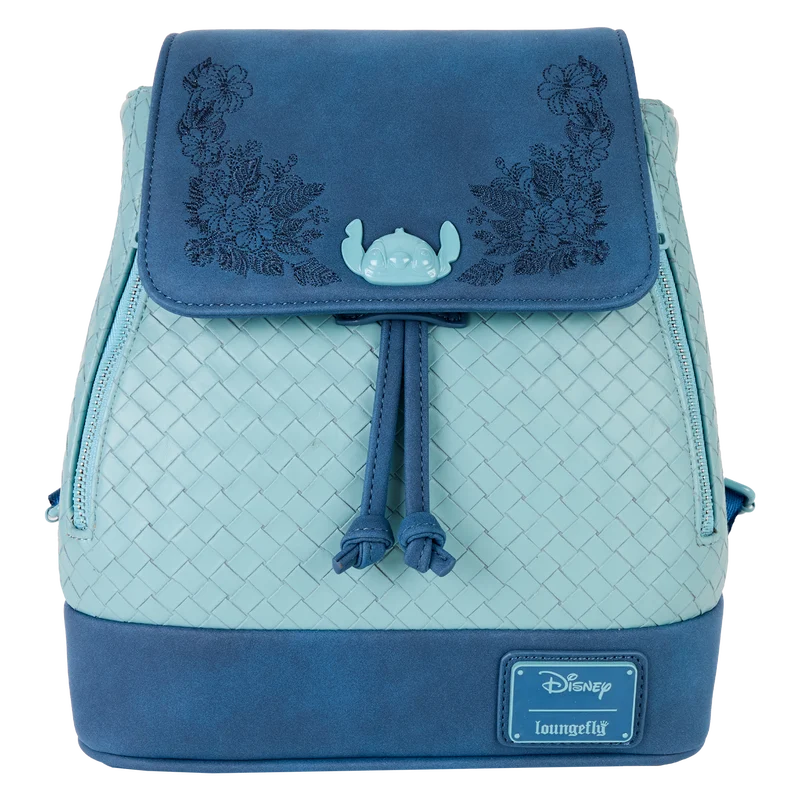 DISNEY - Stitch "Embroidered" - Mini Backpack LoungeFly
