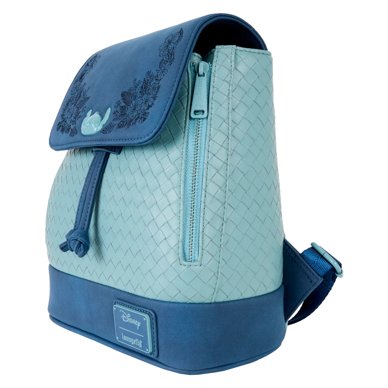 DISNEY - Stitch "Embroidered" - Mini Backpack LoungeFly