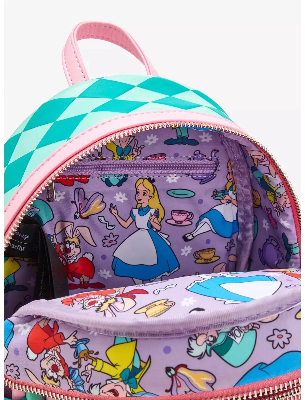 ALICE IN WONDERLAND -Teacup Mouse -Mini Backpack Loungefly "Exclusive"