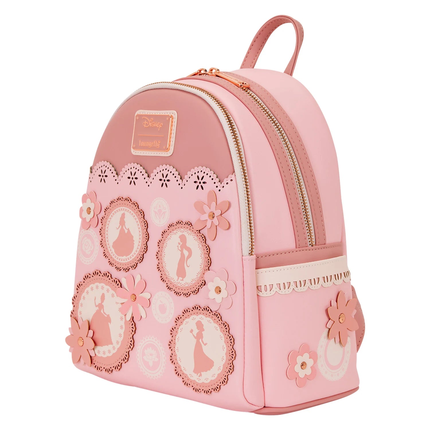 DISNEY PRINCESS - Floral Lace - Mini Backpack LoungeFly