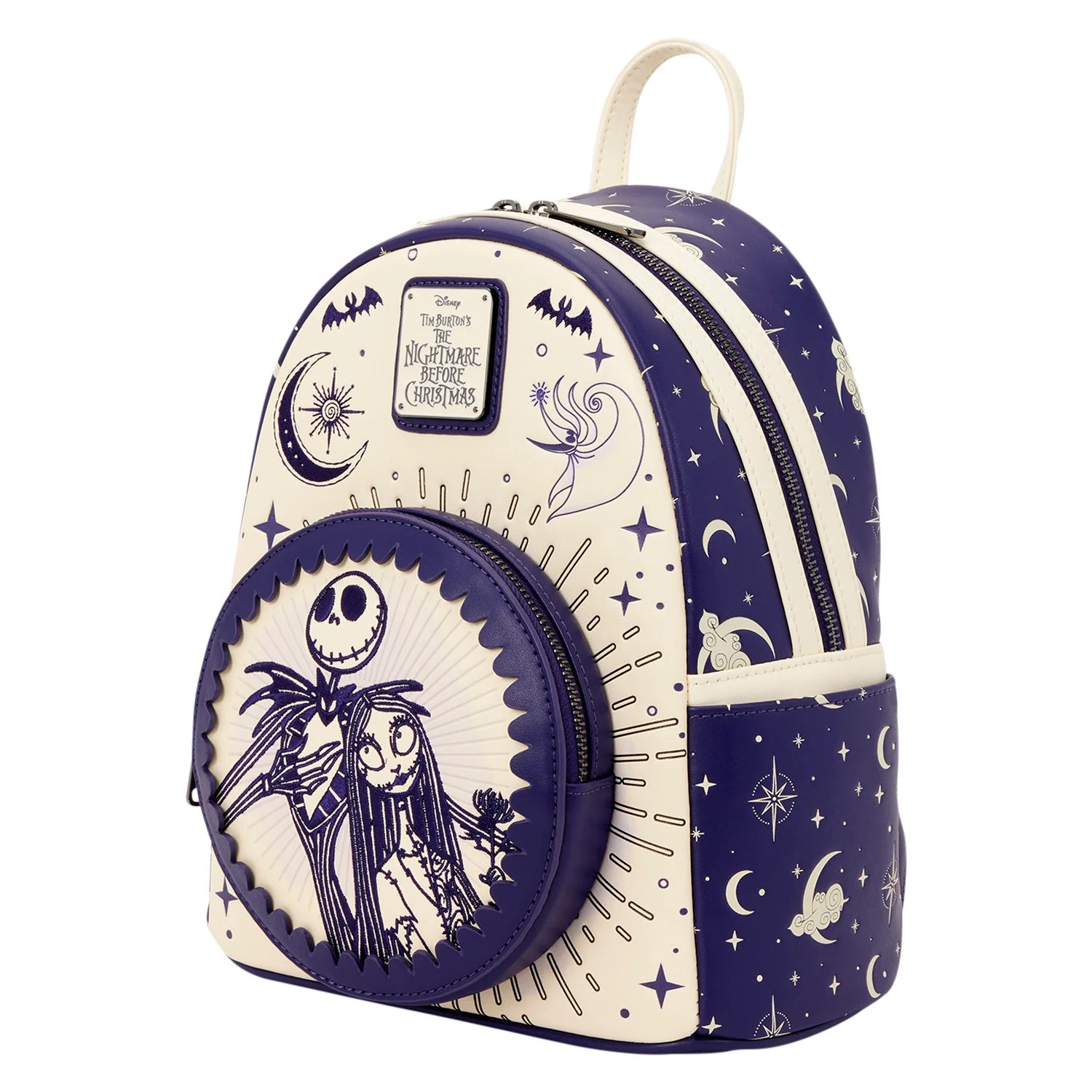 NBX - Jack Skellington & Sally "Night Sky" - Mini Backpack LoungeFly