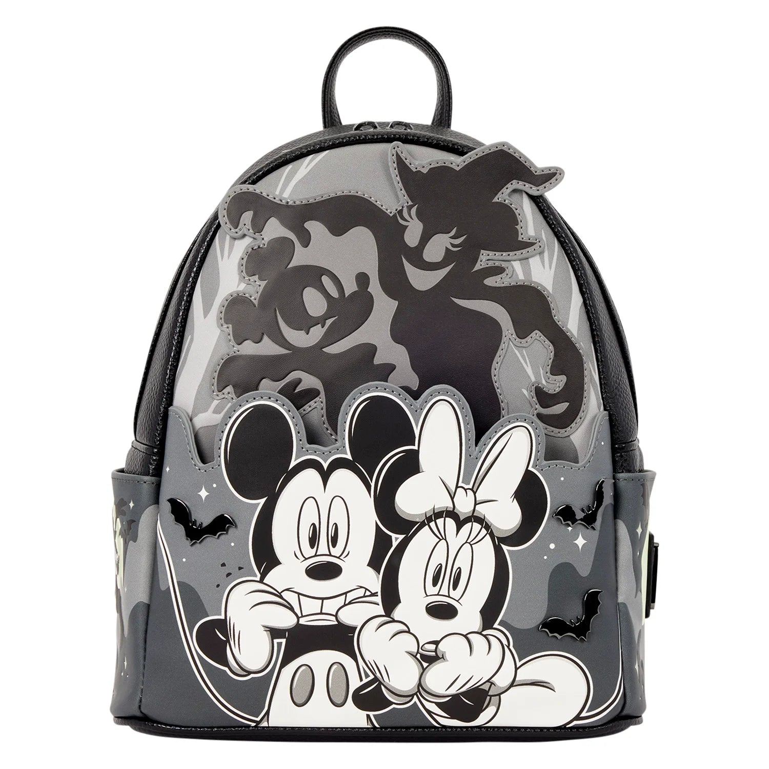 DISNEY - Mickey & Minnie Light Up Glow - Mini Backpack Loungefly