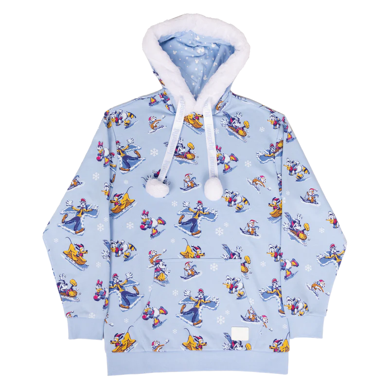 MICKEY & FRIENDS - Winter Wonderland - Hoodie Unisex Loungefly (M)