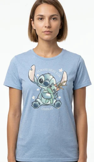 LILO & STITCH - Always here for cuddles - T-Shirt Women (XXL)