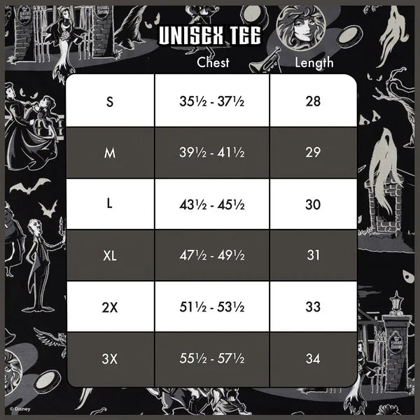 DISNEY - Haunted Mansion - T-Shirt Unisex Loungefly (L)
