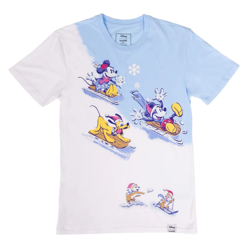 MICKEY & FRIENDS - Winter Wonderland - T-Shirt Unisex Loungefly (XL)