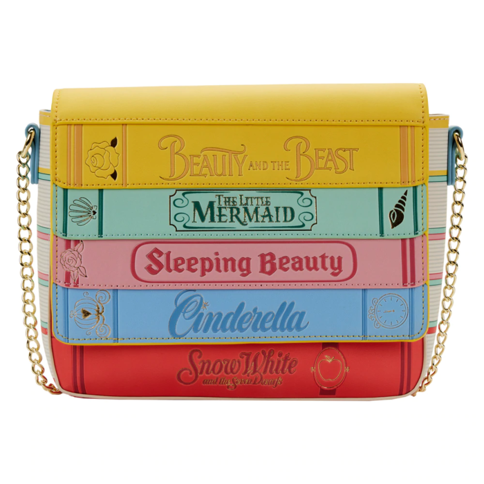 DISNEY - Princess Books - Crossbody Bag LoungeFly '24x20x10cm'