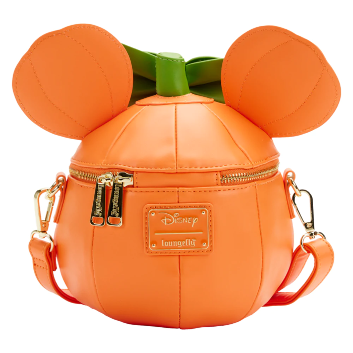DISNEY - Glow Face Pumpkin Minnie - Cross Body Bag LoungeFly