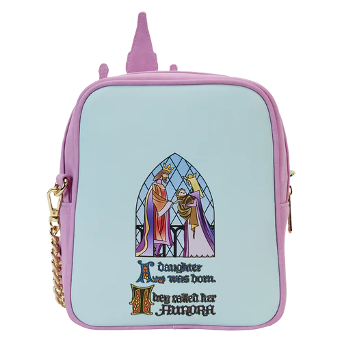 SLEEPING BEAUTY - Stained Glass Castle - Crossbody bag Loungefly