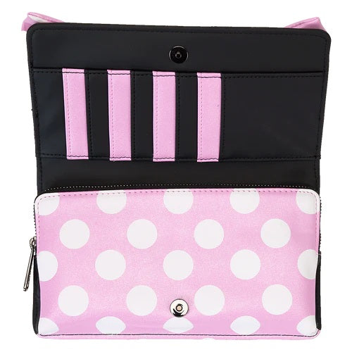 DISNEY - Minnie "Floral Rock the Dots" - Crossbody Bag Loungefly