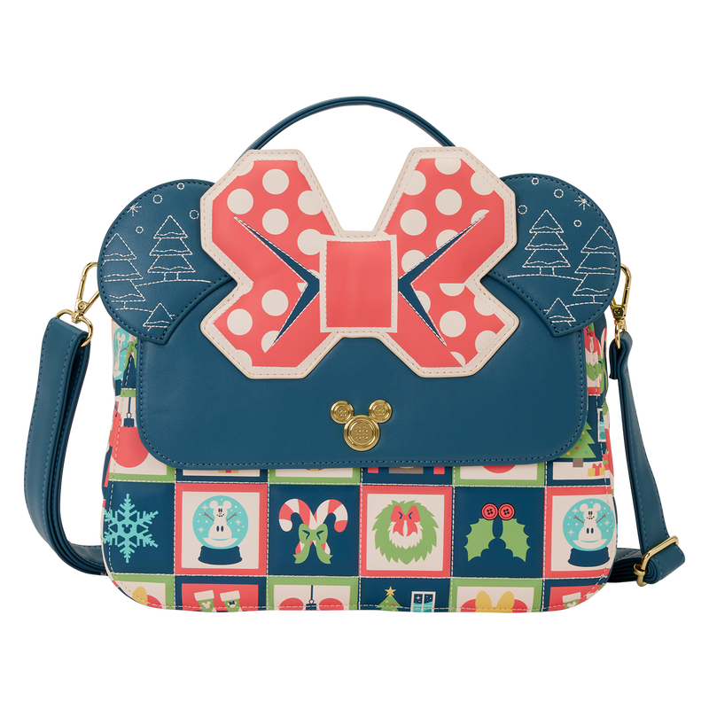 DISNEY - Mickey & Minnie "Holiday" - Crossbody bag Loungefly
