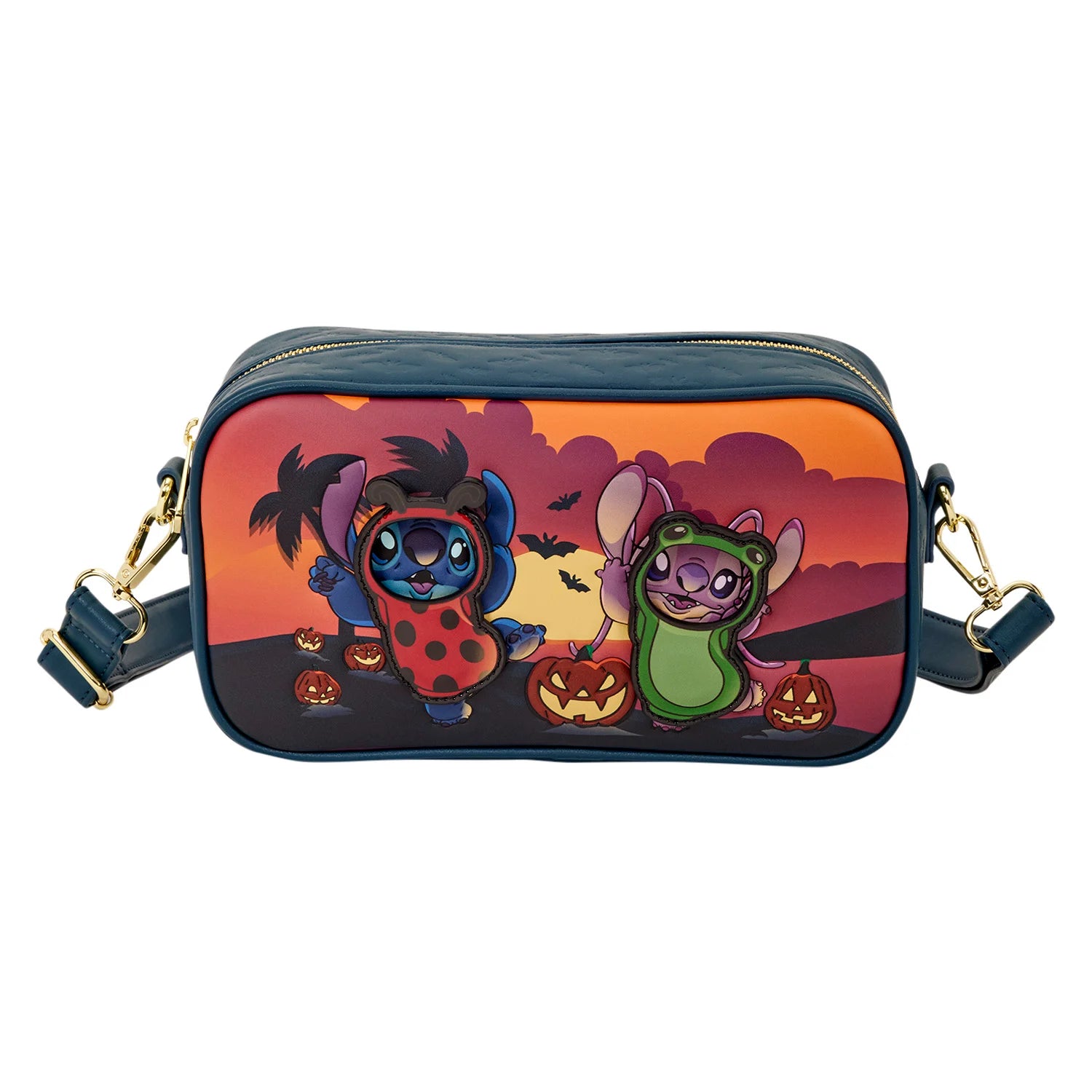DISNEY - Stitch & Angel Halloween Costume - Crossbody Bag Loungefly