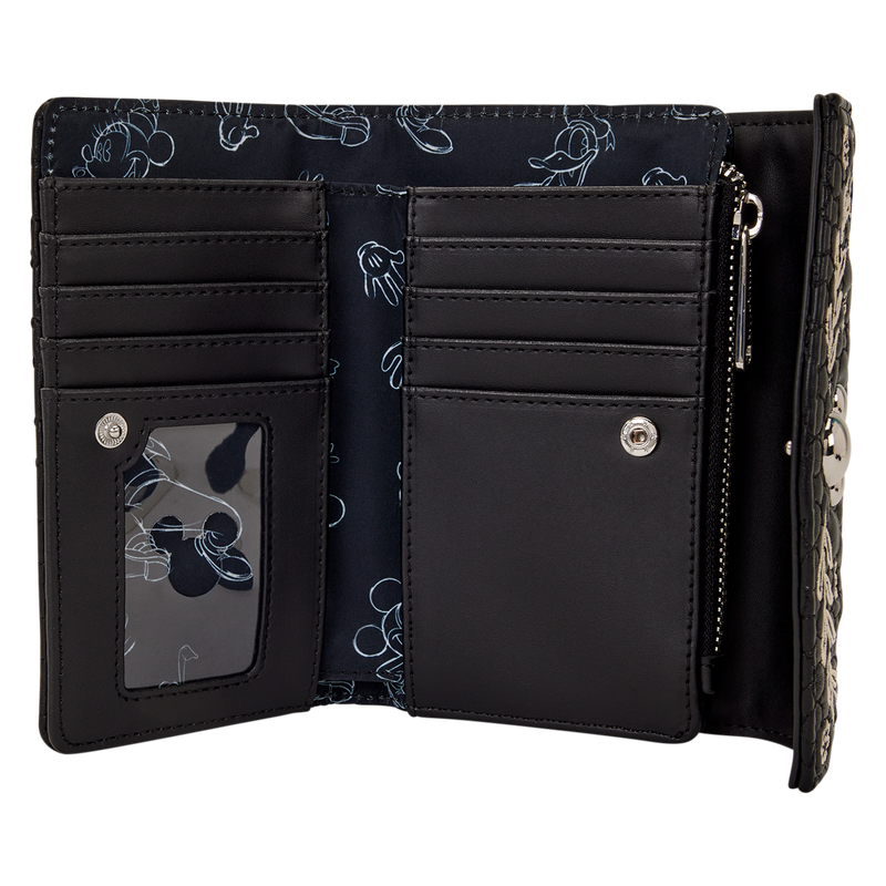 DISNEY - Mickey Mouse "Sketched" - Wallet LoungeFly