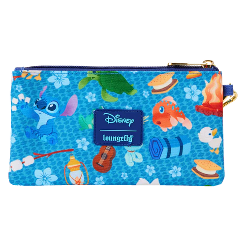 LILO & STITCH - Camping Cuties - Nylon Wristlet Loungefly