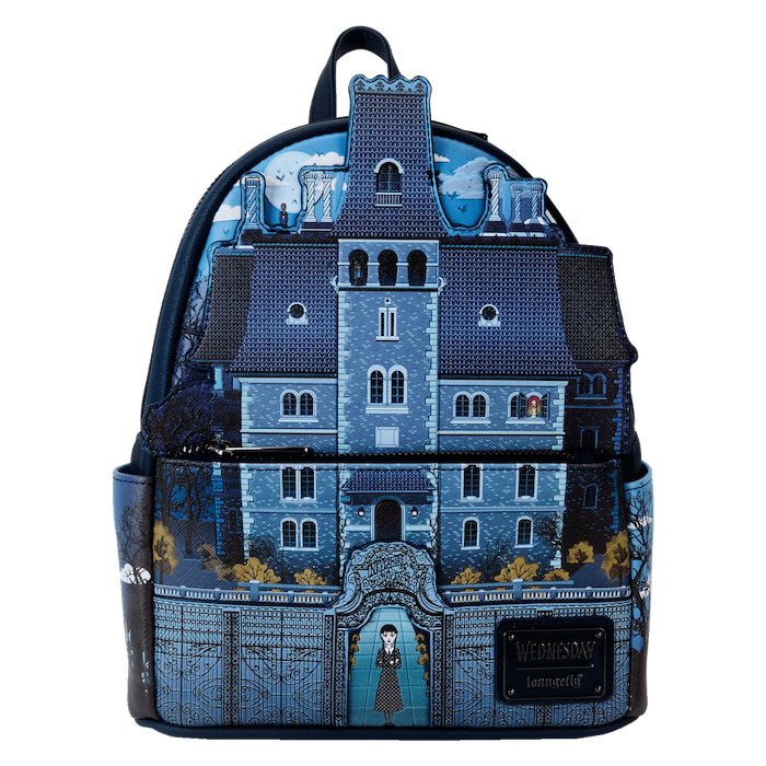 WEDNESDAY - Nevermore Academy - Mini Backpack LoungeFly