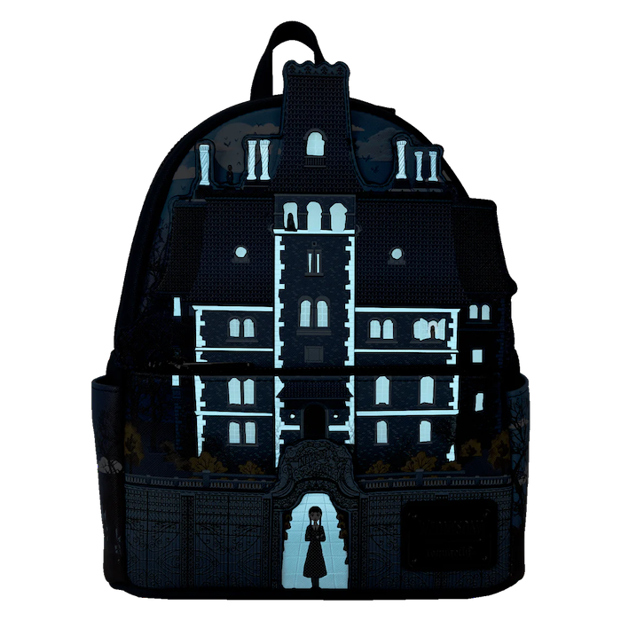 WEDNESDAY - Nevermore Academy - Mini Backpack LoungeFly