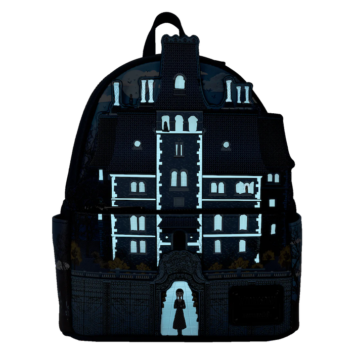 WEDNESDAY - Nevermore Academy - Mini Backpack LoungeFly