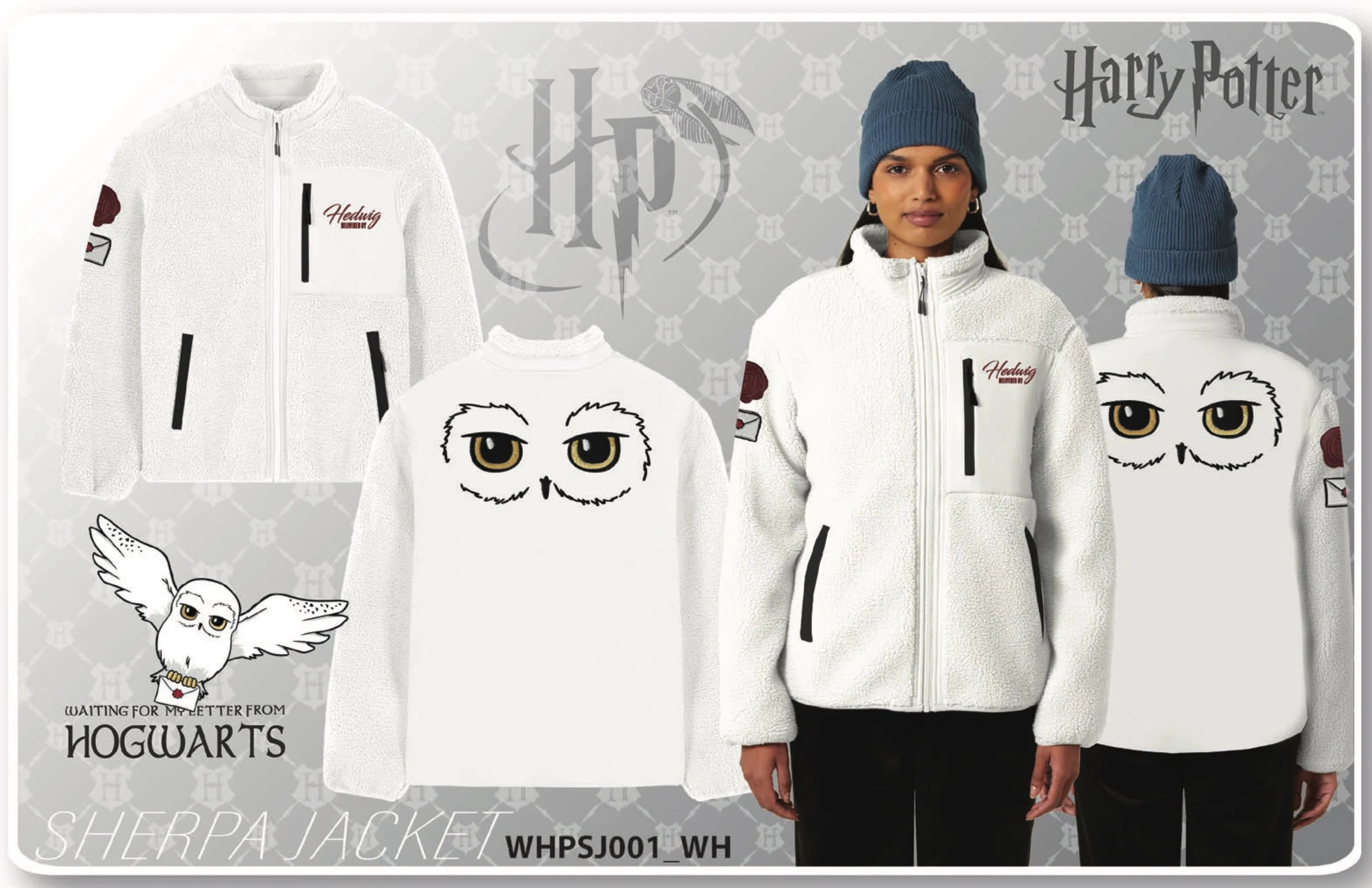 HARRY POTTER - Hedwig - Sherpa Jacket (L)