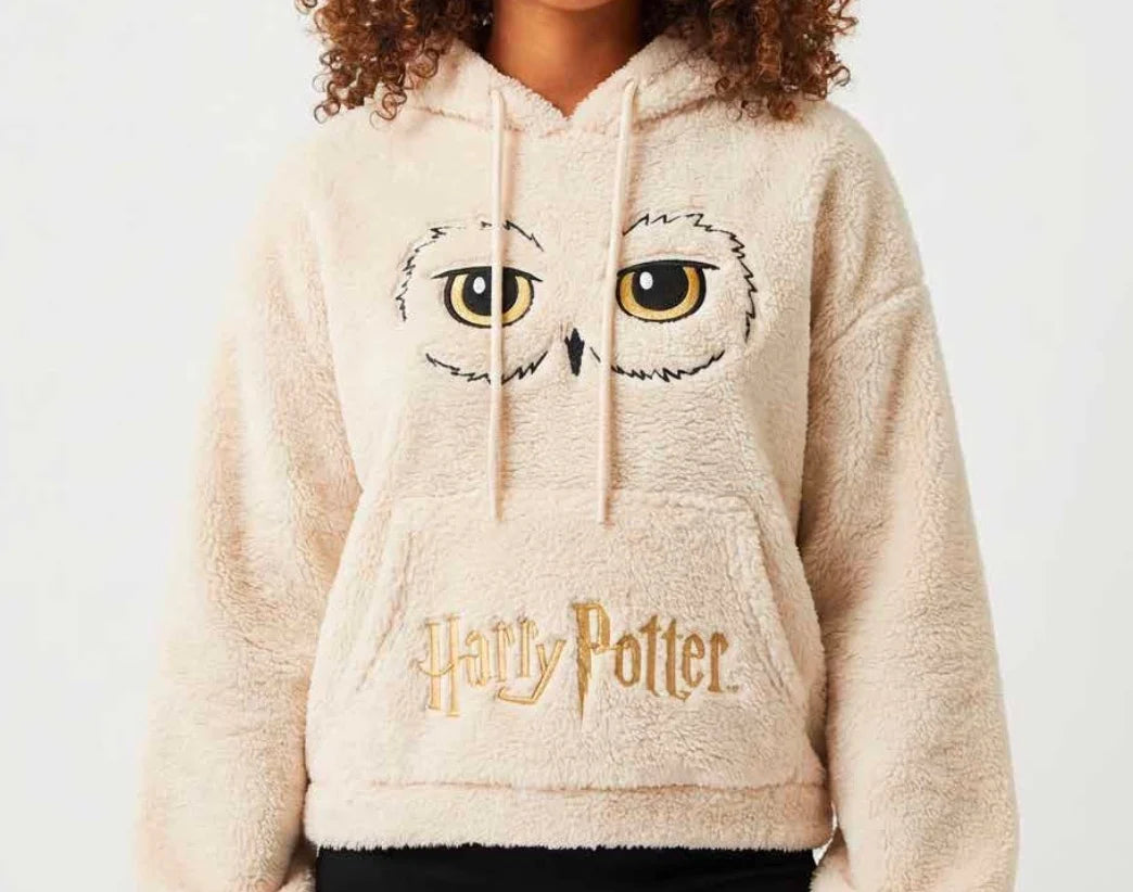 HARRY POTTER - Hedwig - Sherpa Hoodie (XL)