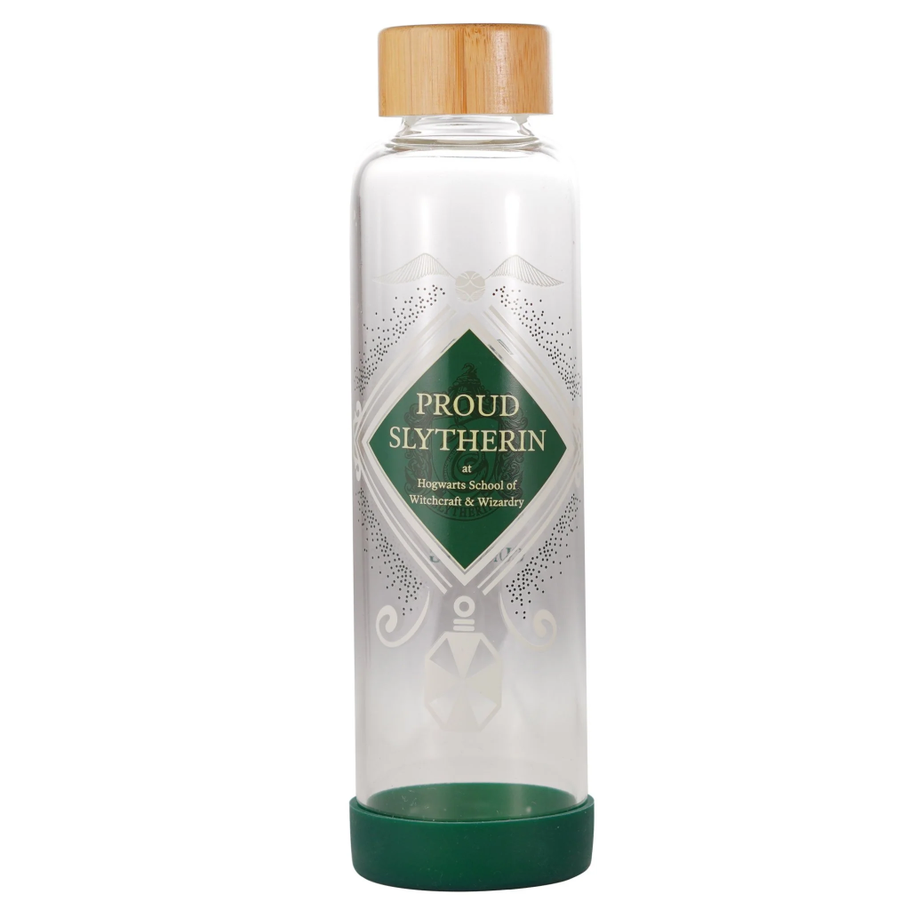 HARRY POTTER - Proud Slytherin - Water Bottle Glass 500ml
