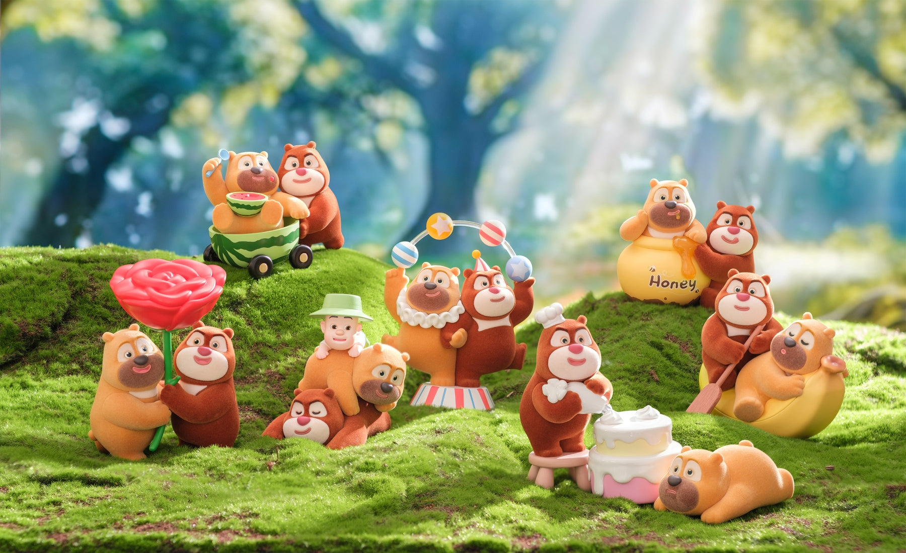 BOONIE BEARS - The world with bears is never lonely BLIND BOX - 10cm