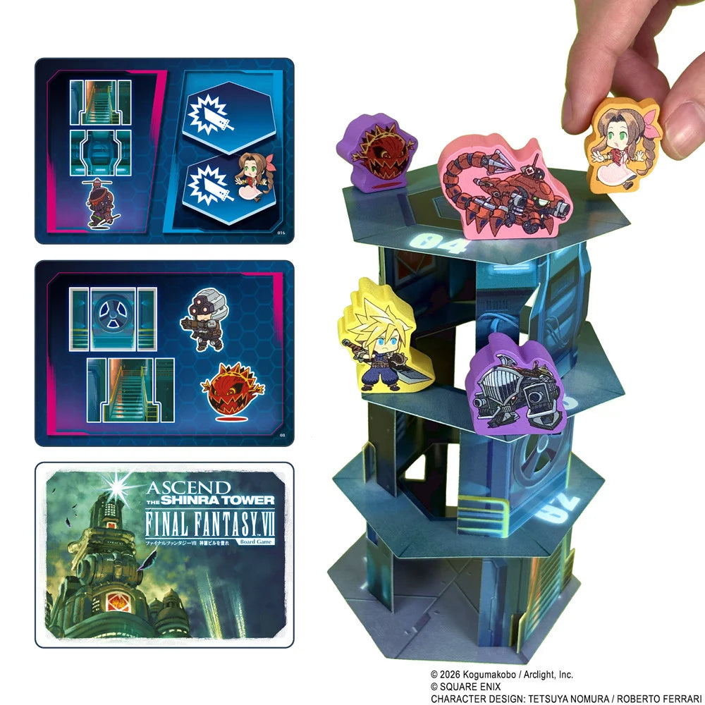 FINAL FANTASY VII - Ascend The Shinra Tower - Board Game