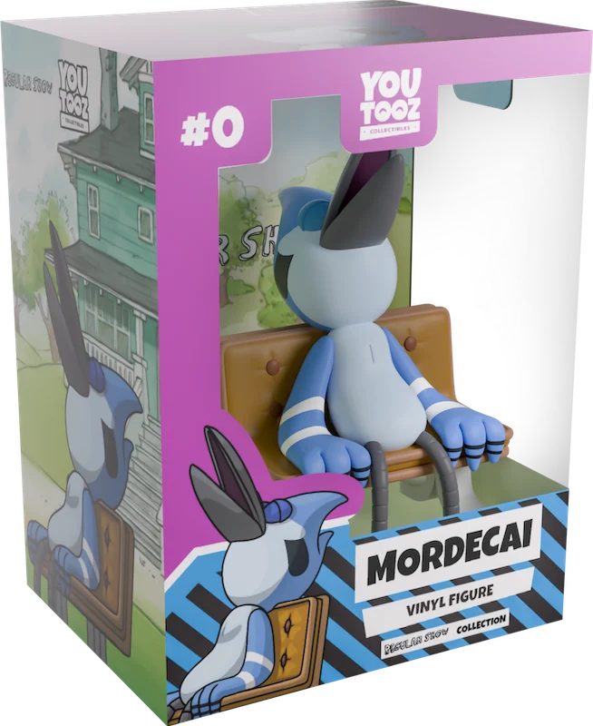 REGULAR SHOW - Mordecai - Figurine Youtooz 11cm