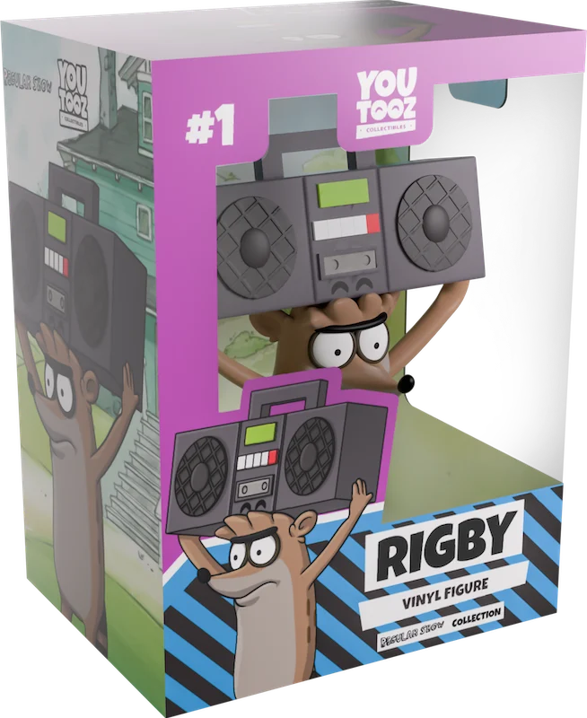 REGULAR SHOW - Rigby - Figure Youtooz 12cm
