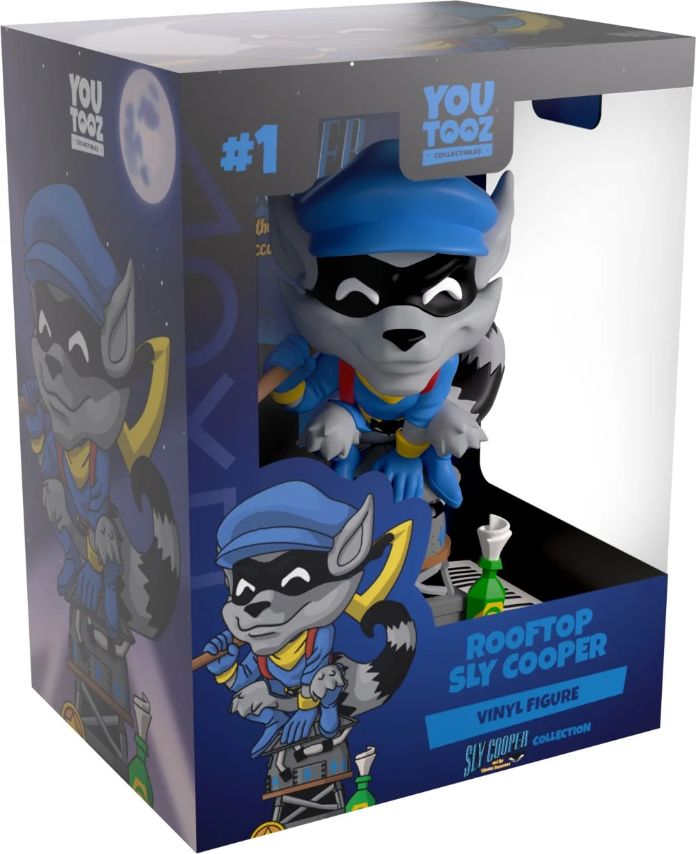 SLY COOPER - Rooftop Sly Cooper - Figure Youtooz 13cm